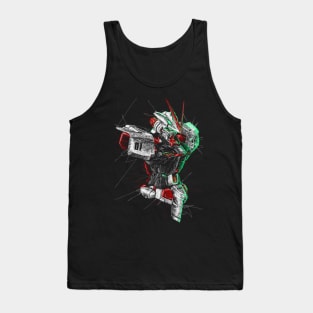 Gundam Astray Red Frame Tank Top